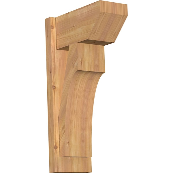 Ekena Millwork Westlake Slat Smooth Outlooker, Western Red Cedar, 7 1/2"W x 14"D x 26"H OUT08X14X26WTL06SWR - main